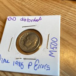 1985 P Dime