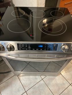 Samsung electric stove range