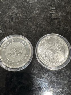 1 oz silver coins for $1+ spot
