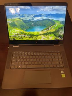 HP Spectre 15.6" laptop brown/gold i7 512gb model 15-bl112dx touchscreen