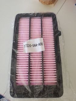Honda OEM engine air filter part number 17220-5AA-A00