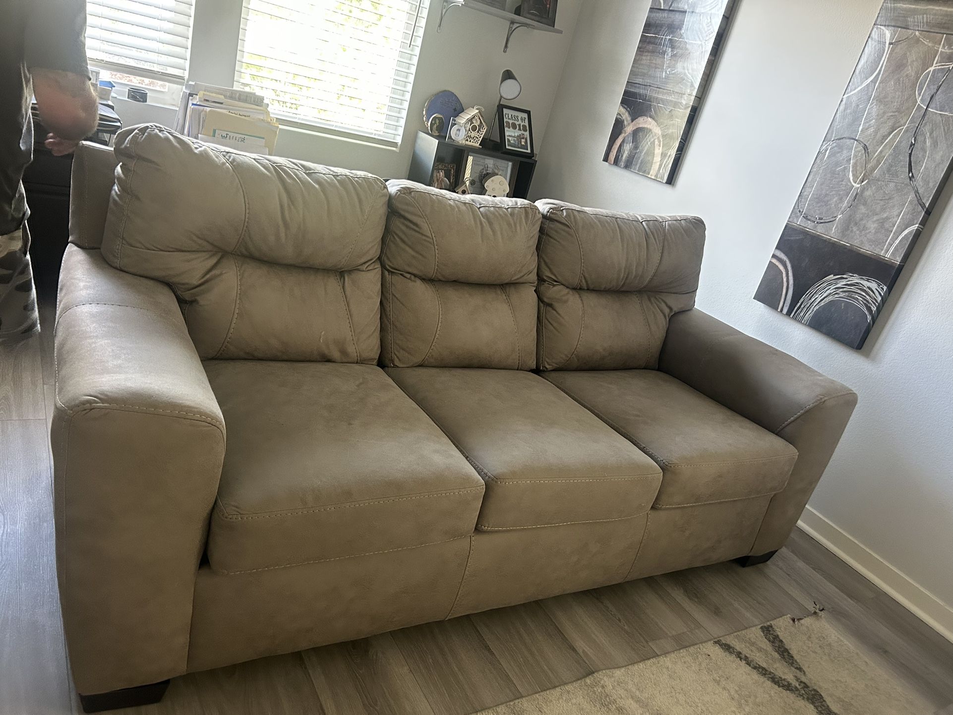 Tan Sofa