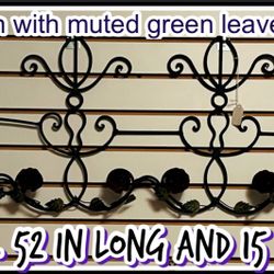 Wrought Iron Wall Hanging 