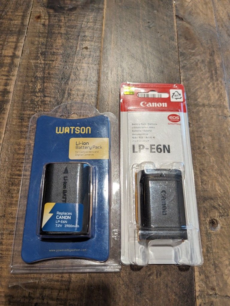 Canon LP-E6N Batteries 