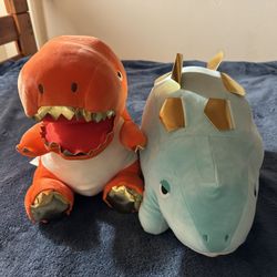 Dinosaur Plushies 