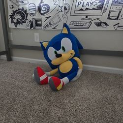 Sonic The Hedgehog JUMBO PLUSH DOLL