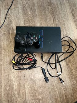 Sony PlayStation 2 PS2 Fat SCPH-30001 Console Bundle Tested Works
