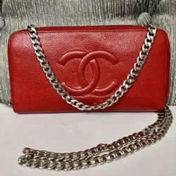 Chanel Authentic Wallet On Chain 