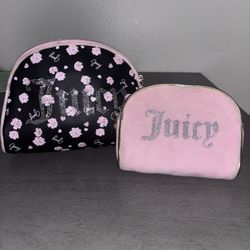 Juicy Couture Duo makeup bags