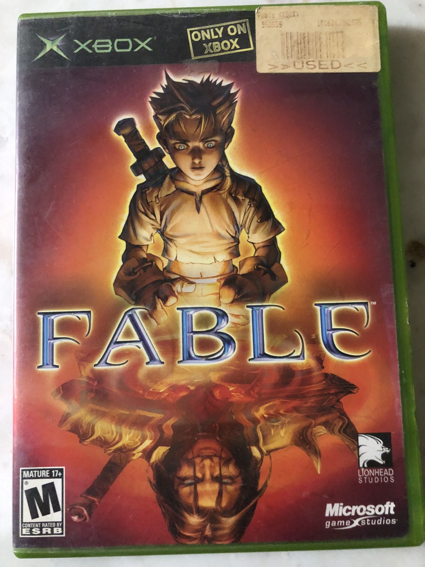 Fable The Lost Chapters Xbox Game For Sale