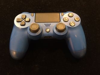 SONY PLAYSTATION 4 PS4 AQUA BLUE CONTROLLER(POST NINTENDO ERA)