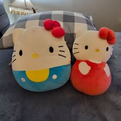 Set of 2 Hello Kitty Plush Toys – Authentic Sanrio Collectibles