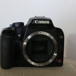Canon EOS Rebel XS Digital SLR Camera ，body alone (not working, sold as parts)