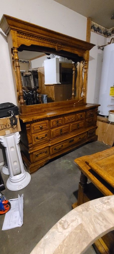 Dresser And End Table.