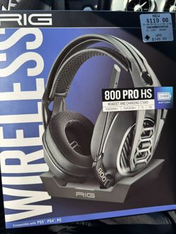 800 PR HEADSET AND Charging Stand