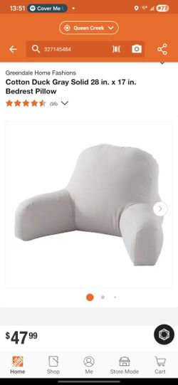 Greendale Home Bedrest Pillow