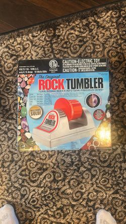 The Original Rock Tumbler — Used Once, Like New