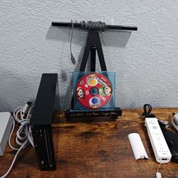 Nintendo Wii RVL-101 Black Console Bundle New Super Mario Bros Wii ■All OEM  