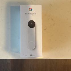 Nest Doorbell - Smart Wi-Fi Video Doorbell Camera - White