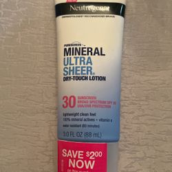 NEUTROGENA MINERAL ULTRA SHEER 
