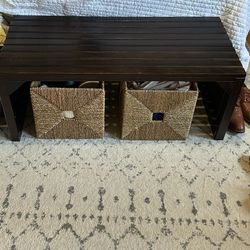 Wooden Bench