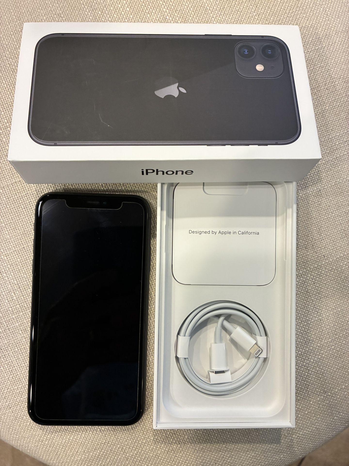 iPhone 11 Black 64GB In Original Box