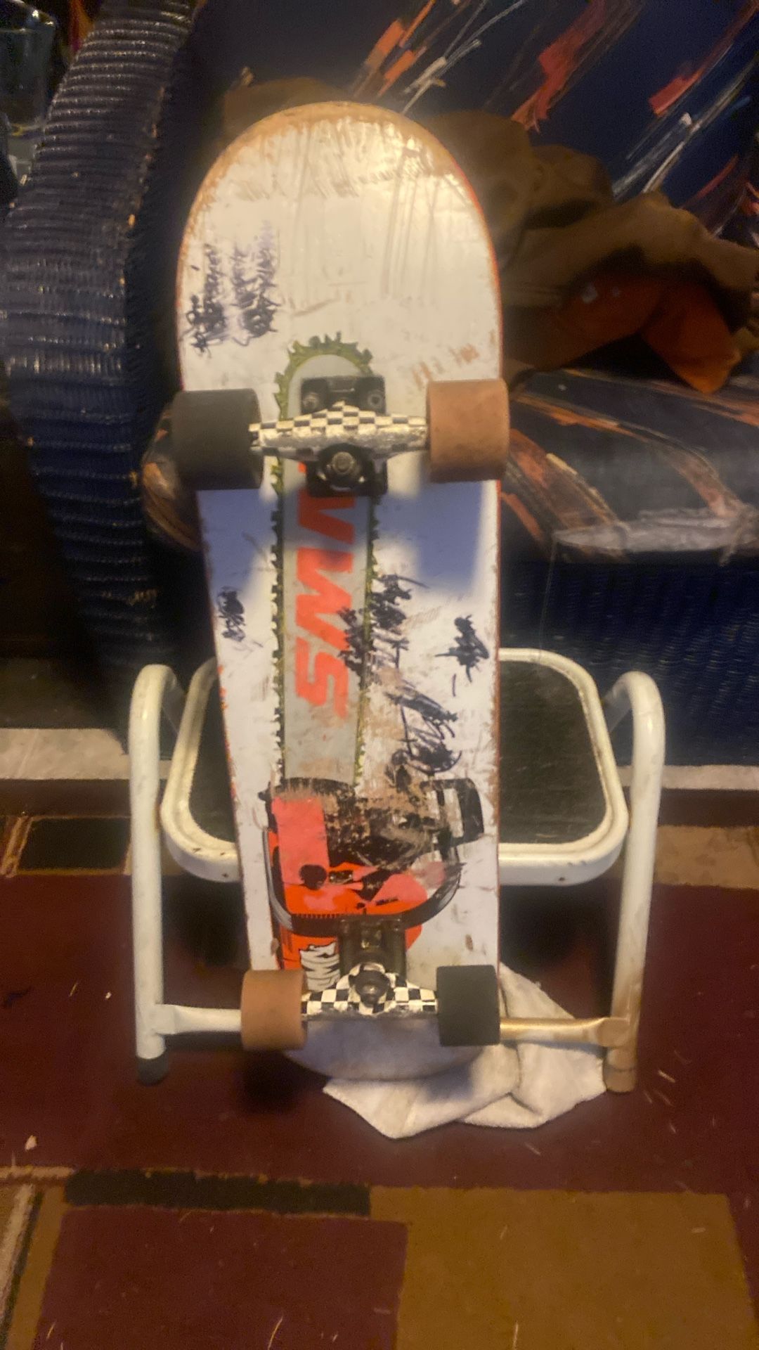 Vintage North West Snowboards Skate