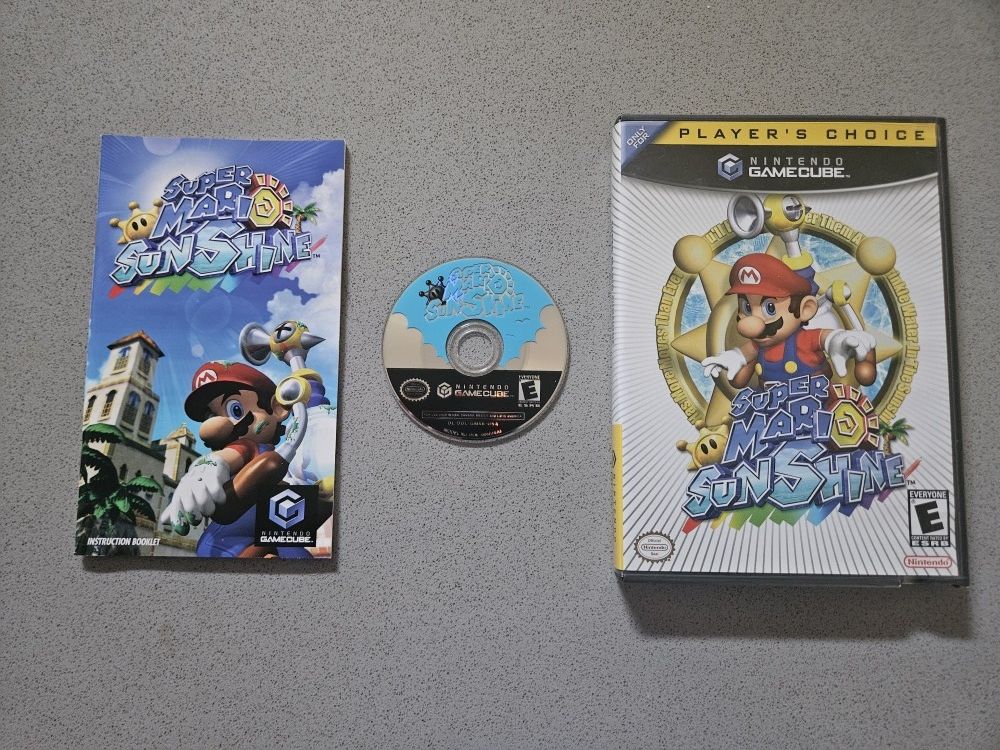 Super Mario Sunshine Nintendo GameCube