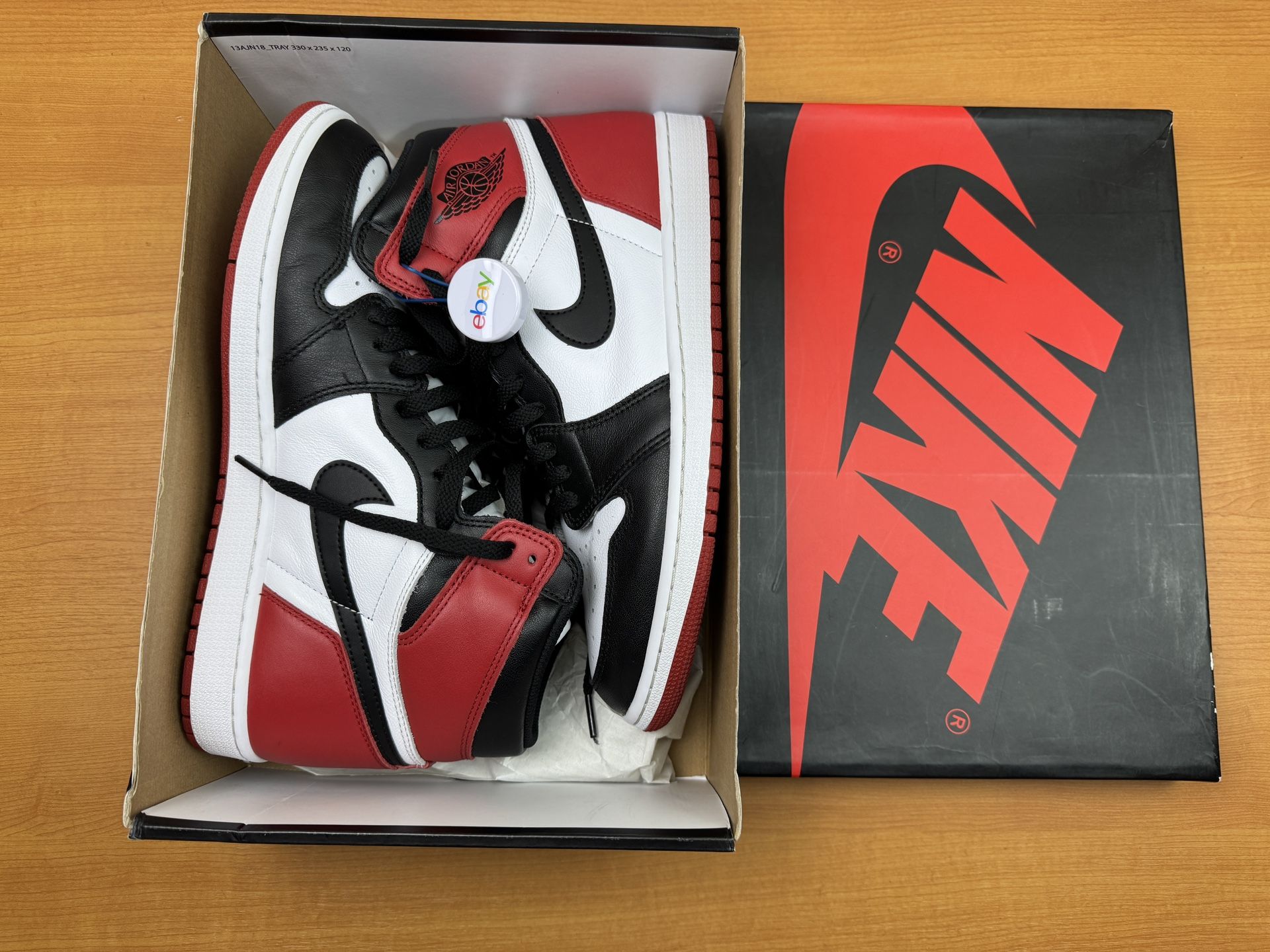 Jordan 1 High Black Toe - 11