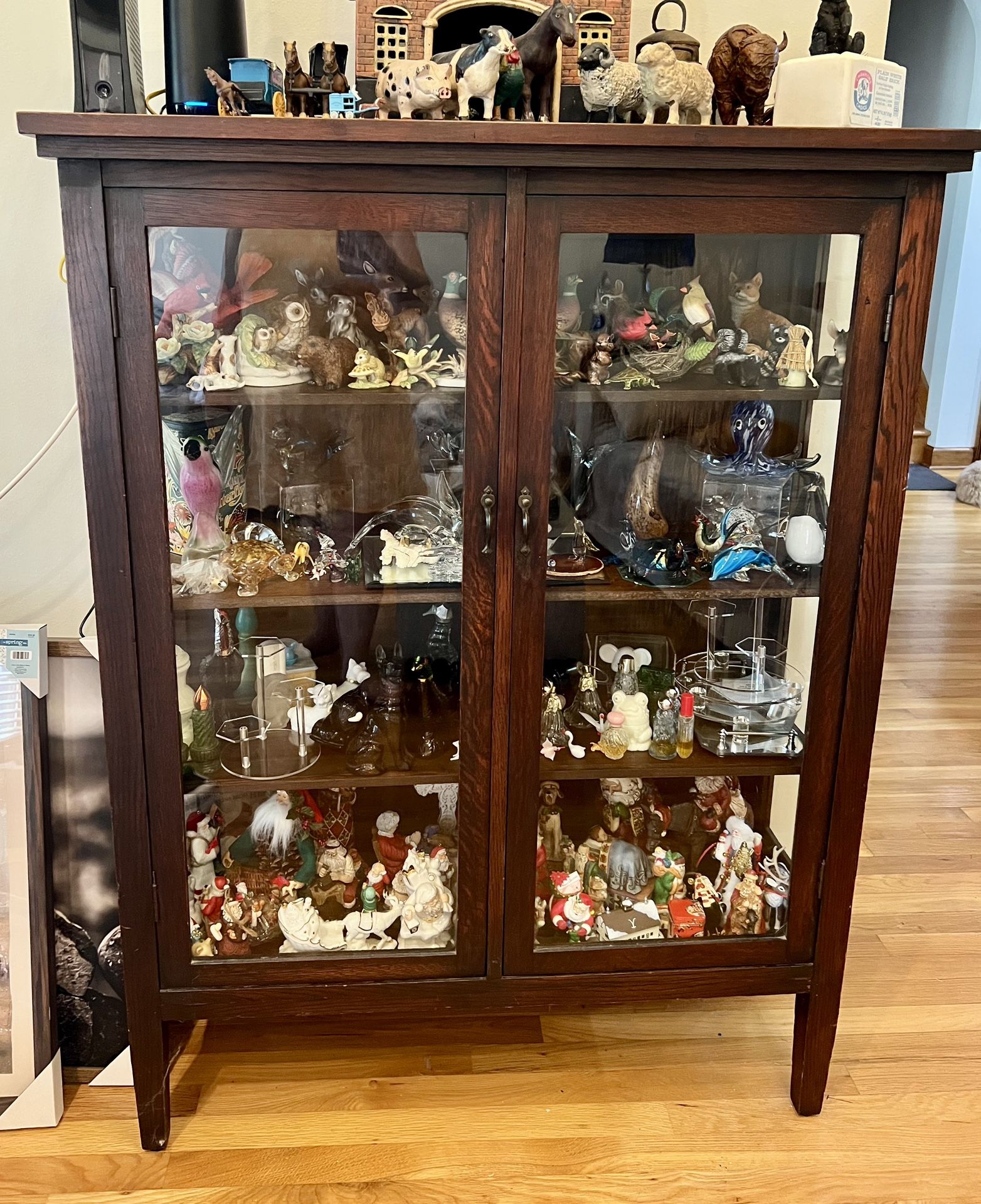 Antique Curio Cabinet