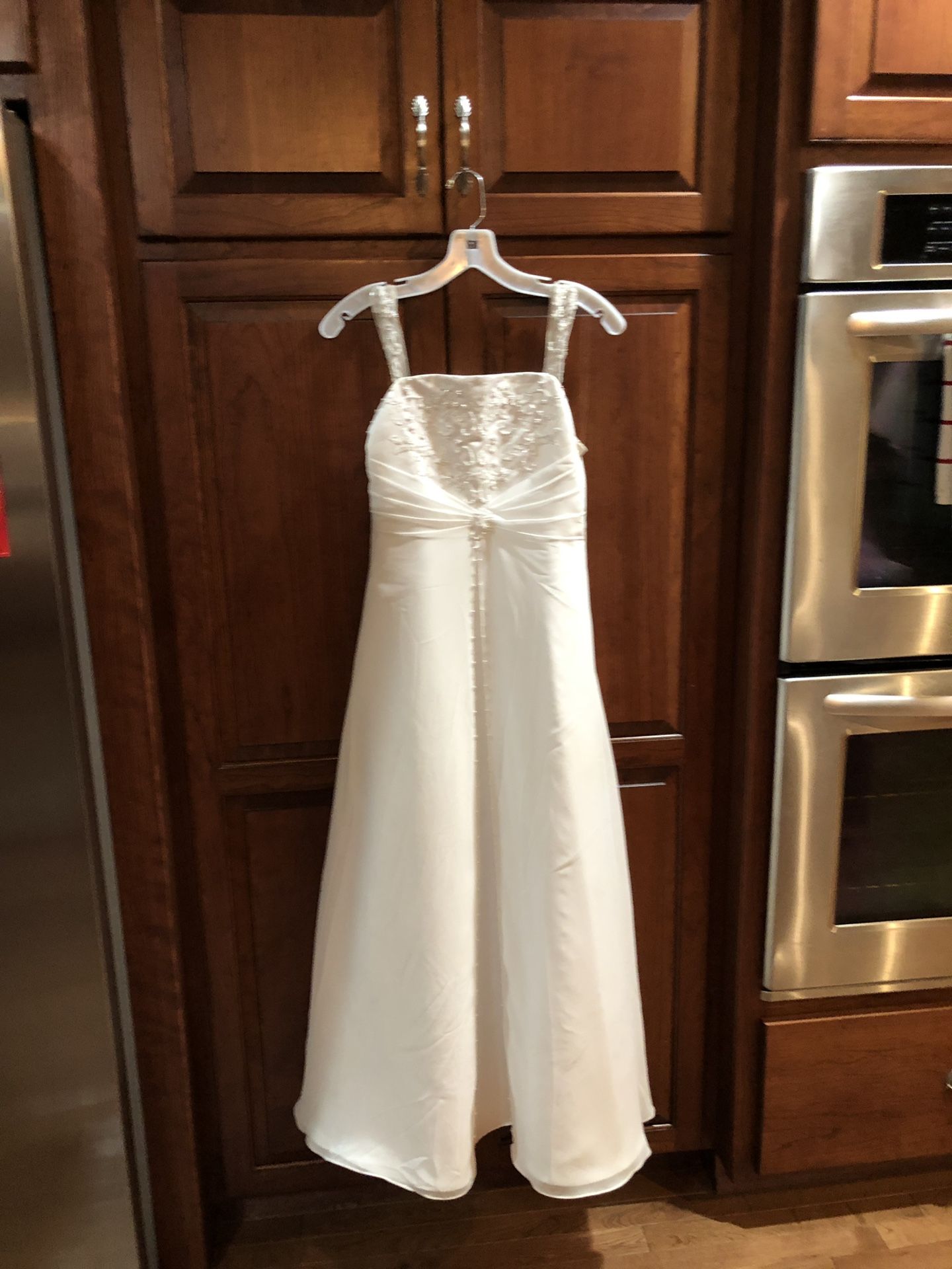 Flower girl dress size 14 from David’s Bridal $75