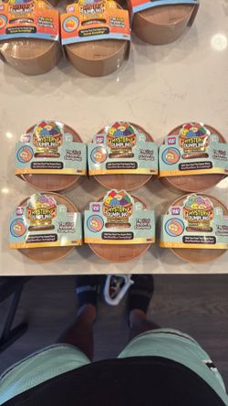Lot of 6 Stuffed Bun Dumpling