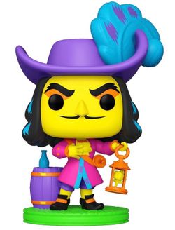 NIB NEW Disney Funko Pop - villains CAPTAIN HOOK  Special Edition - black light version
