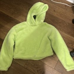 Hoodie Neón Small Forever 21