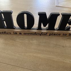 Home sign
