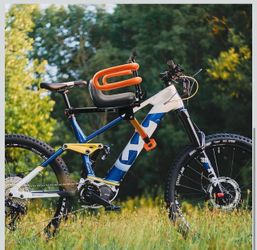 Retractable Baby Bike Seat Front Mounted