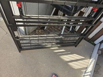 Bed frame for a twin size