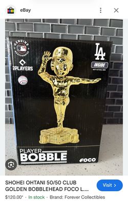 Dodgers bobble head