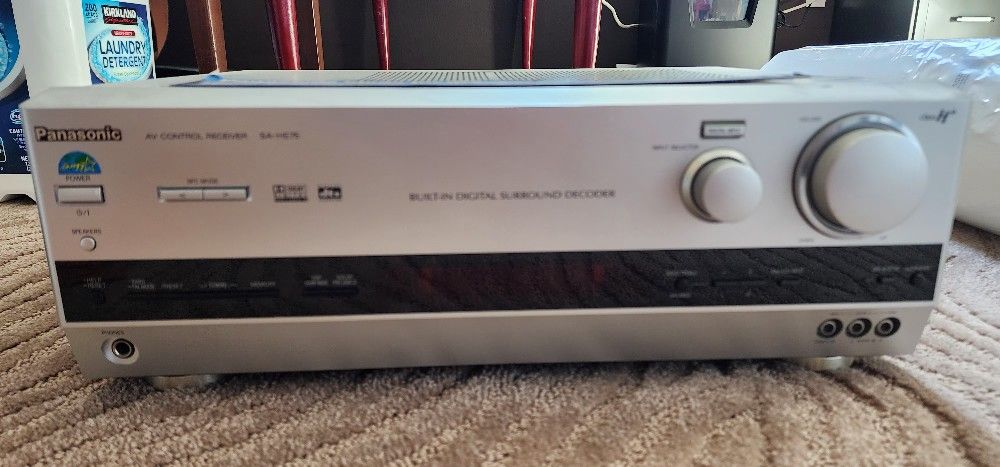 Panasonic SA HE75 5.1 Channel 500 Watt Receiver