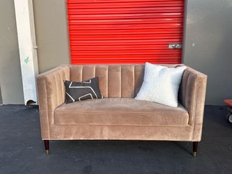 ✨ Modern Velvet Loveseat Sofa