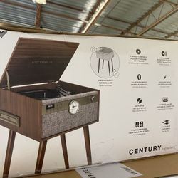 Century Signature+ 6-in-1 Wood Record Player $329.99