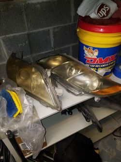 Headlights 2008 Camry 