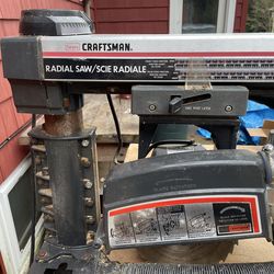 Craftsman 10” Radial Saw
