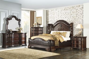 4 Piece King Bedroom Set