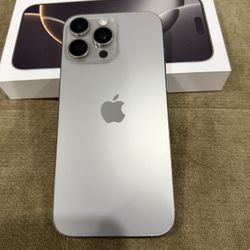 iPhone 16 Pro Max Natural Titanium 256gb Unlocked
