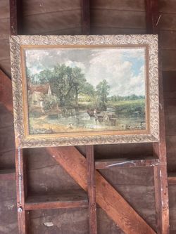 Vintage antique old pic frame
