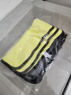 3x New Microfiber Towels