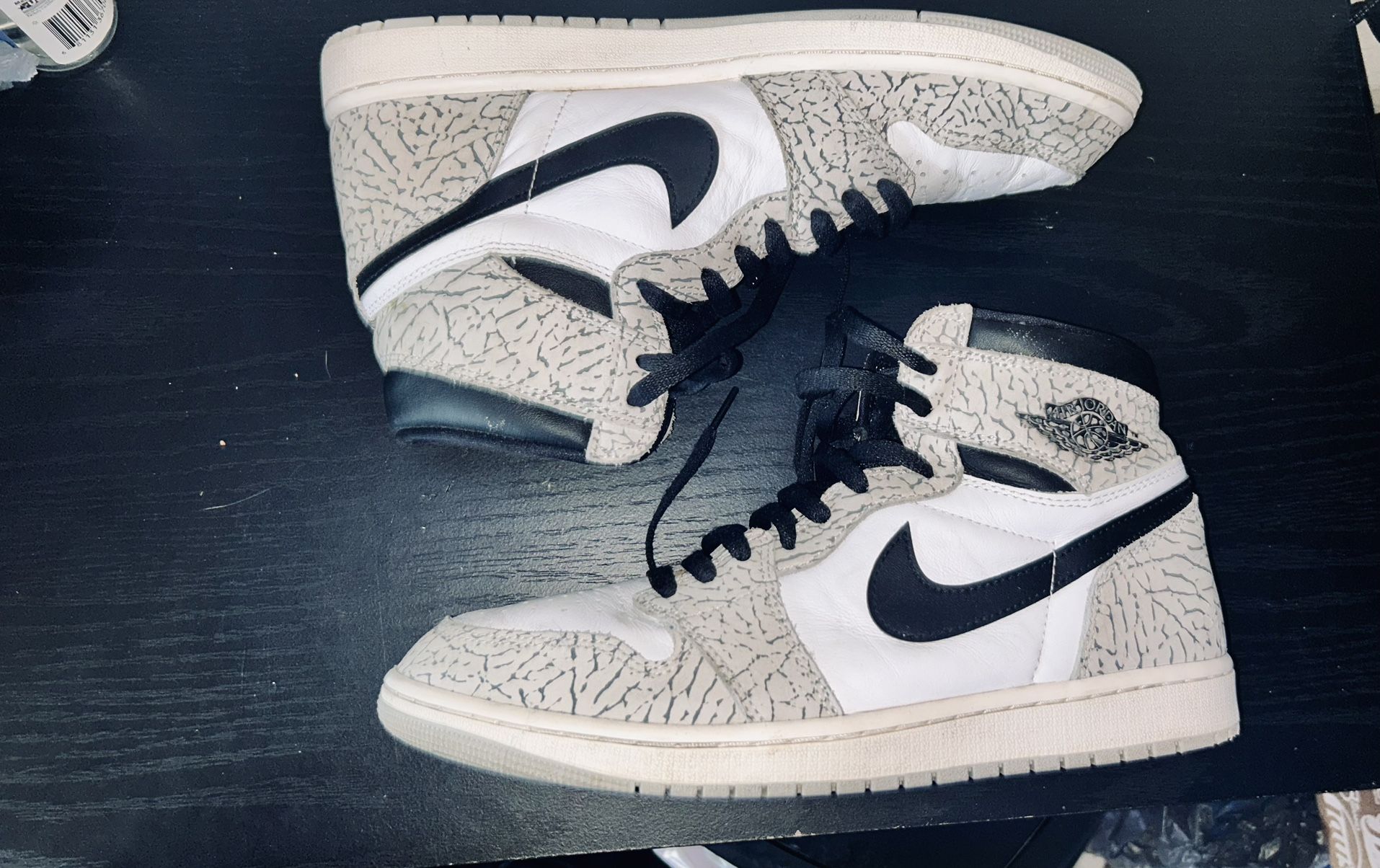 Jordan 1 White Cement