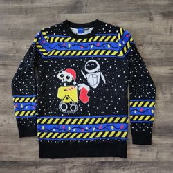 Disney Pixar Wall-E Light Up Christmas Sweater Medium