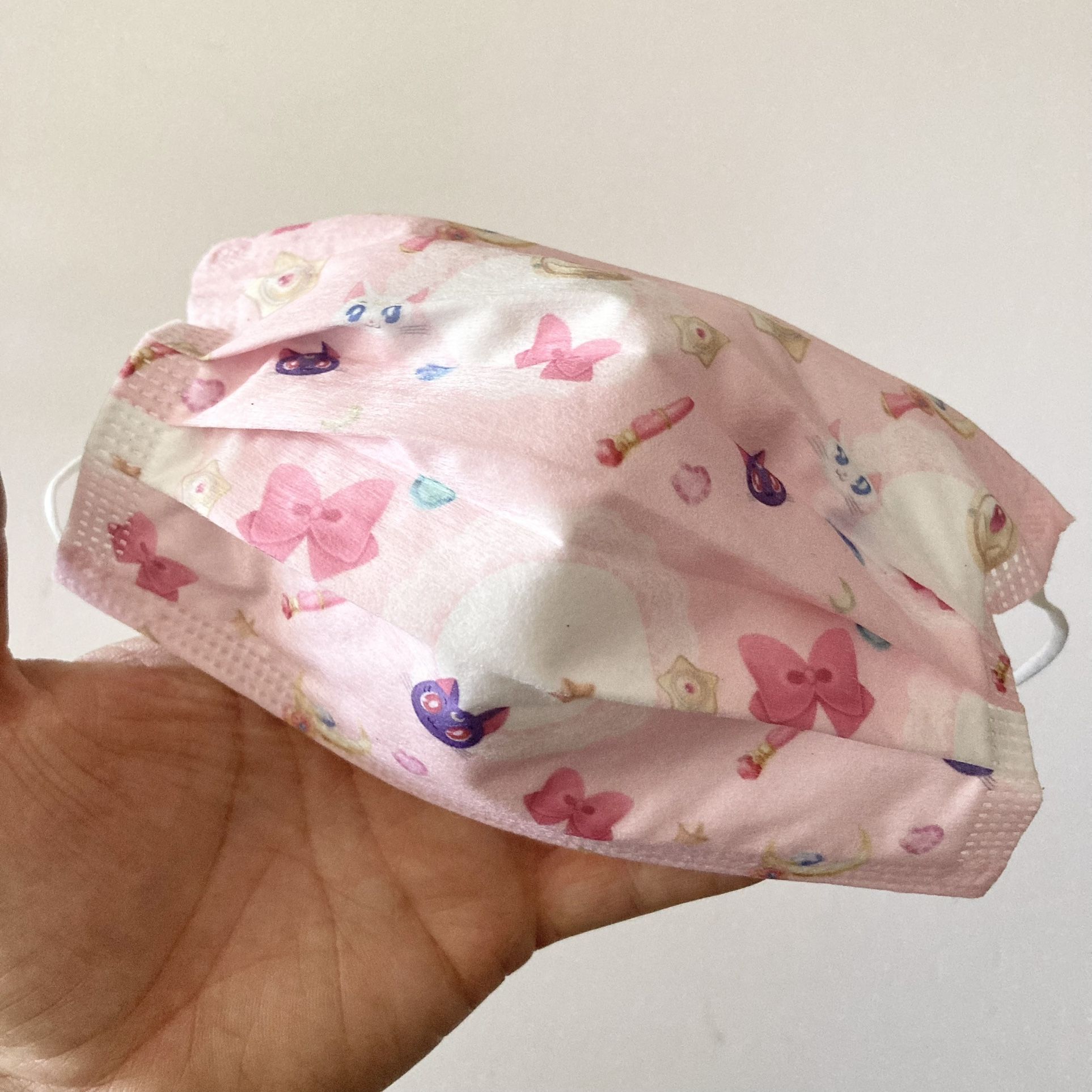 Cute Sailor Moon Pink 50 Pack Disposable Face Masks